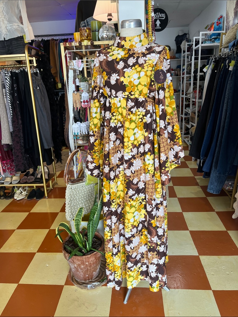 1970s handmade maxi